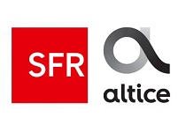 Logo Altice France SFR RMC BFM